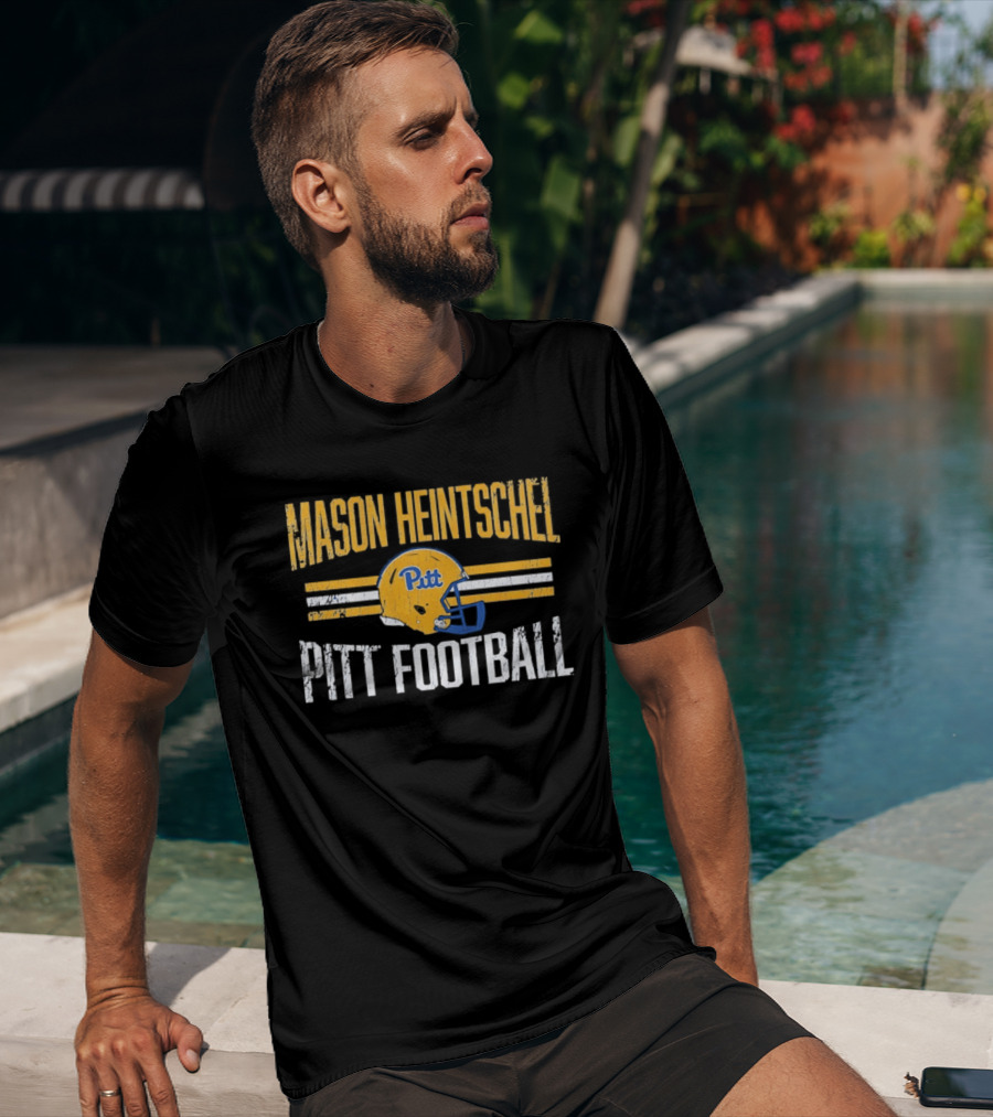 Mason Heintschel Pitt Football Panthers NCAA Helmet T-Shirt