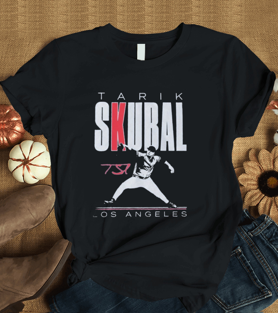 Tarik Skubal Los Angeles Dodgers Pitcher Graphic 27 T-Shirt