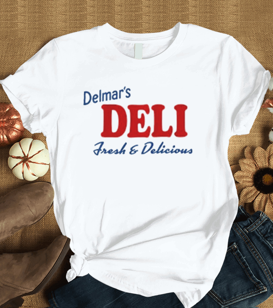 Delmar's Deli Fresh And Delicious Peter Parker 2026 Spider Man Brand New Day T-Shirt