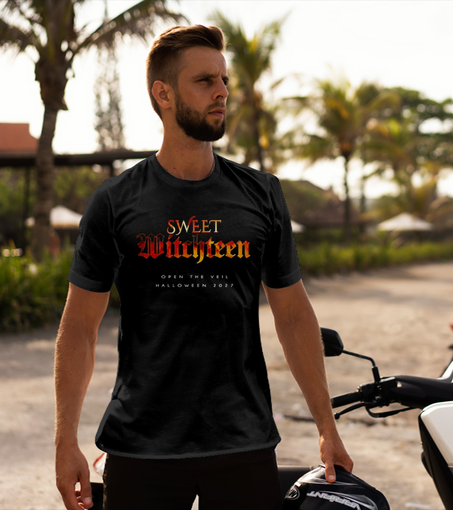 Sweet Witchteen Open The Veil Halloween 2027 Celebration T-Shirt