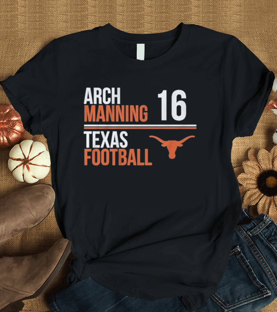 Arch Manning 16 Texas Longhorns Football T-Shirt