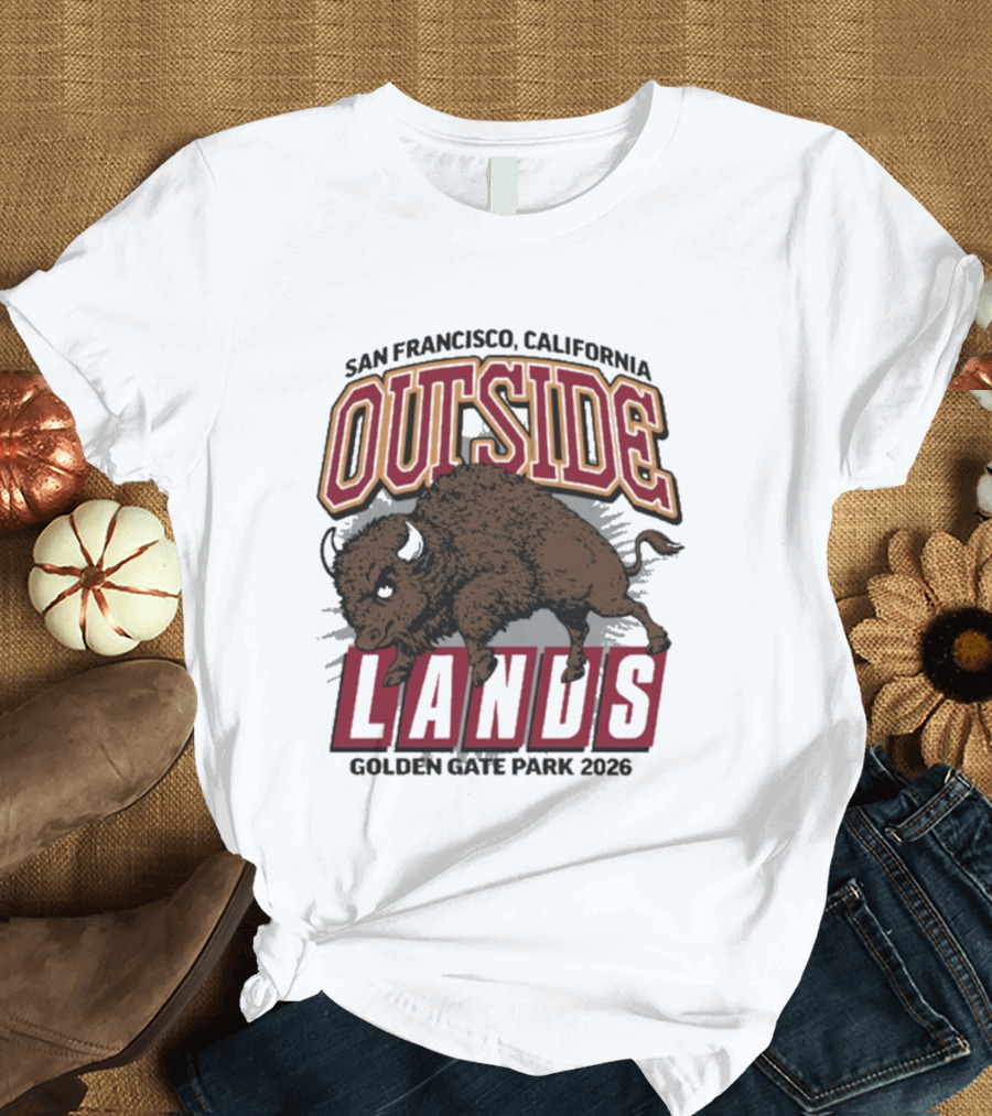 Outside Lands Golden Gate Park 2026 San Francisco CA Event T-Shirt