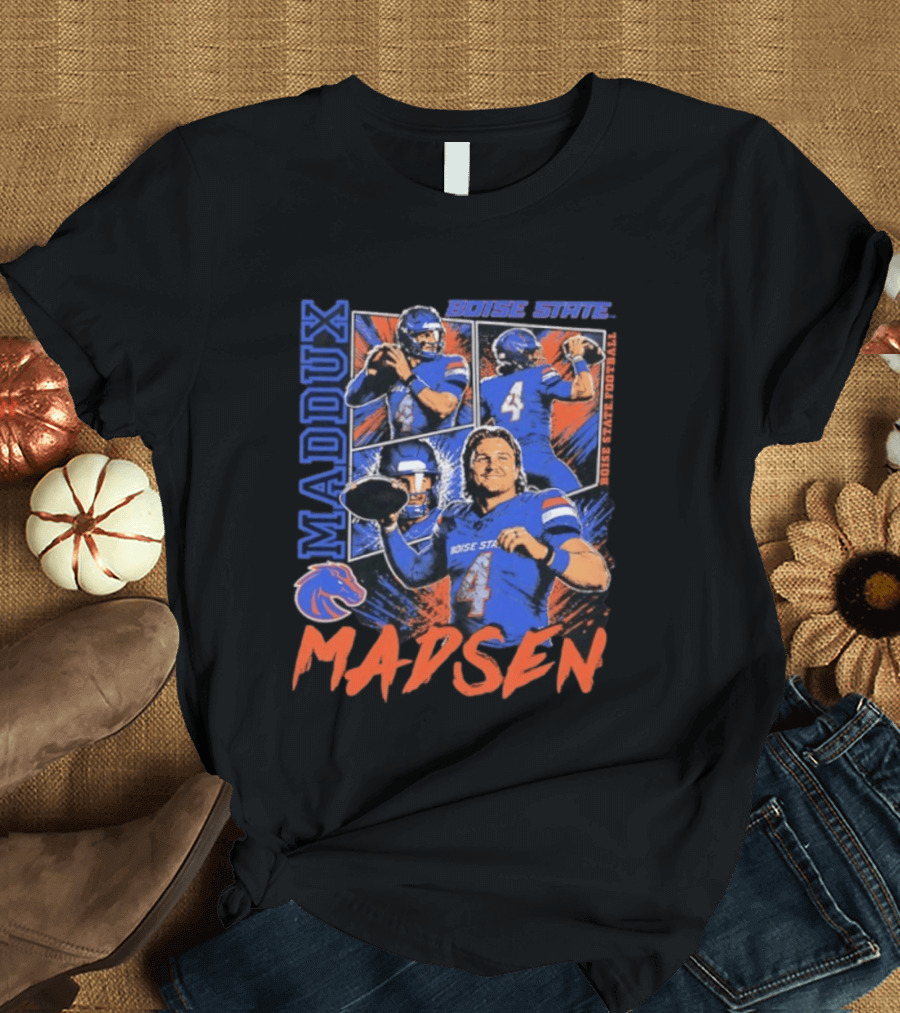 Maddux Madsen Boise State Broncos Football 2026 Big Ten Media Days T-Shirt