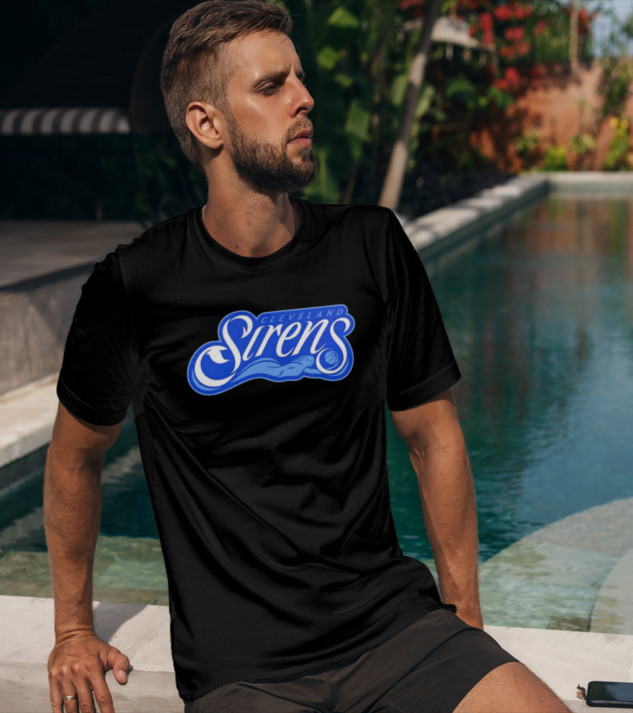 Cleveland Sirens WNBA Toddler Black Primary Logo Basketball T-Shirt