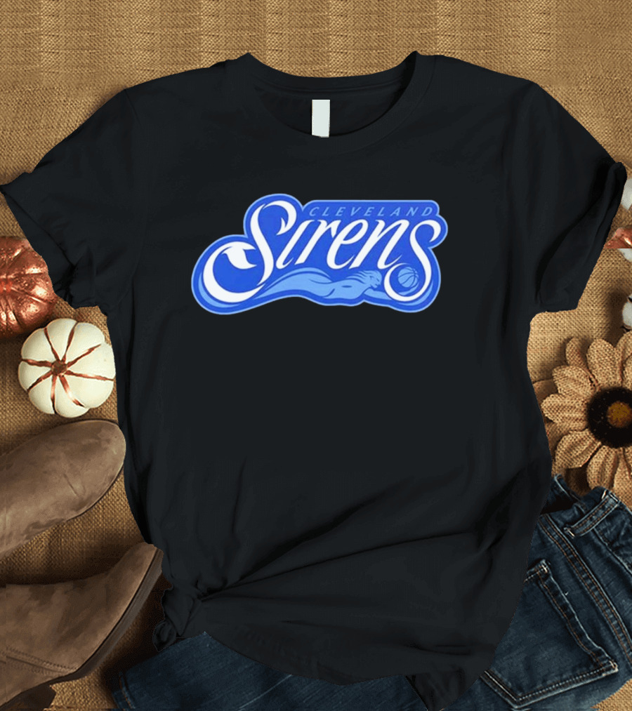 Cleveland Sirens WNBA Toddler Black Primary Logo Basketball T-Shirt