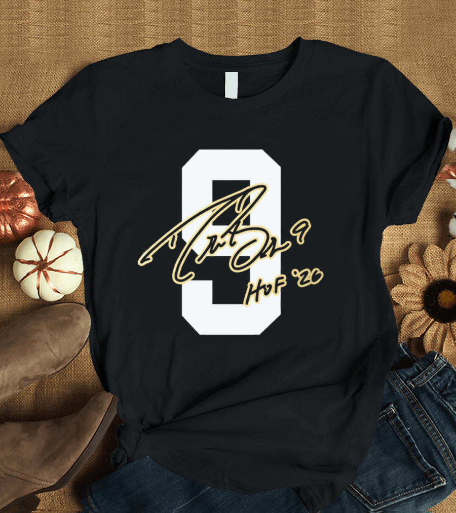 Drew Brees 9 HOF 2026 Elected Saints T-Shirt