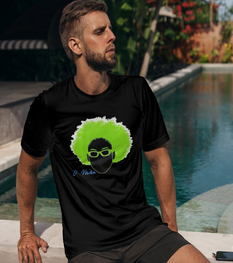 Olivia Miles Minnesota Lynx 2026 WNBA Green Afro And Glasses T-Shirt