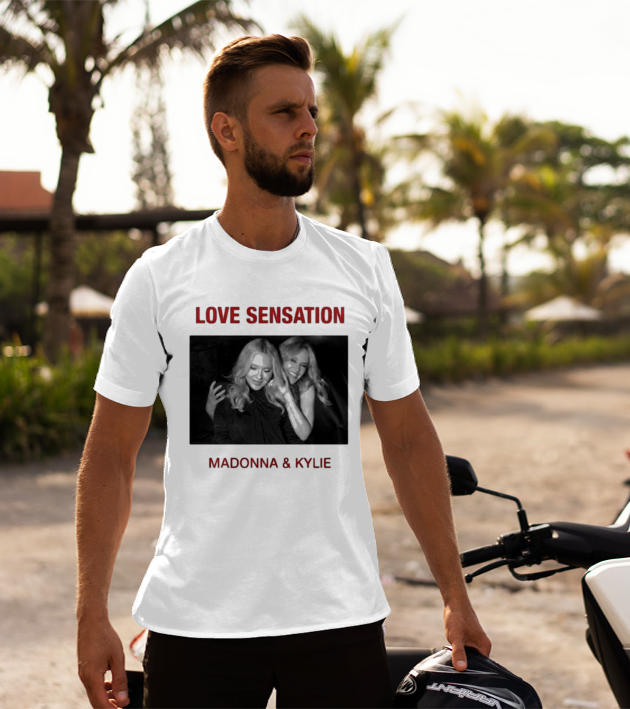 Madonna Kylie Love Sensation 2026 Remix T-Shirt