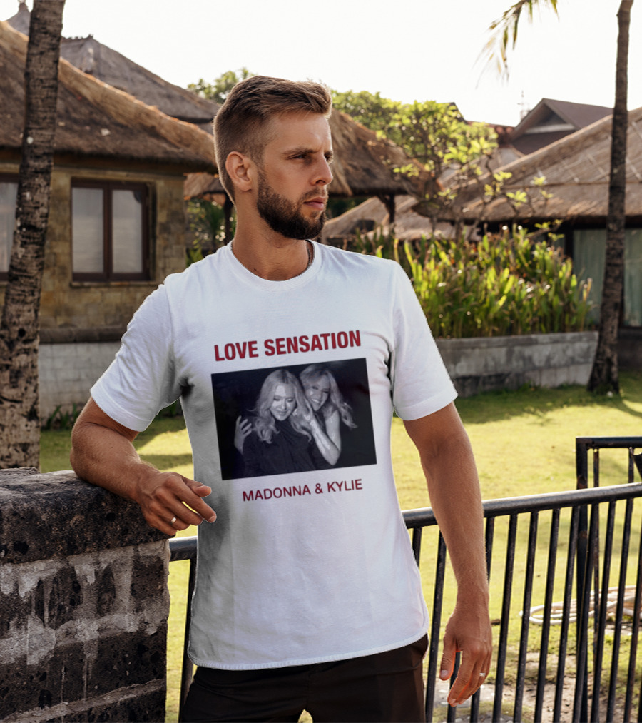 Madonna Kylie Love Sensation 2026 Remix T-Shirt