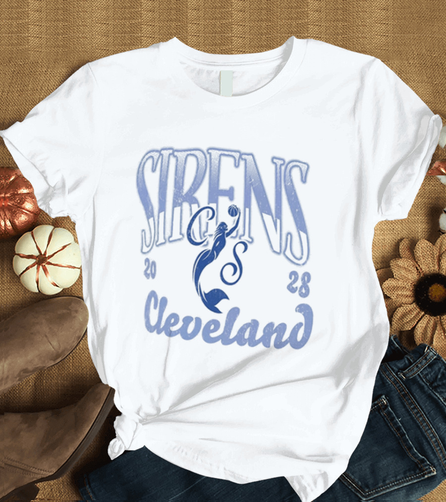 Sirens 2028 Cleveland Mermaids T-Shirt