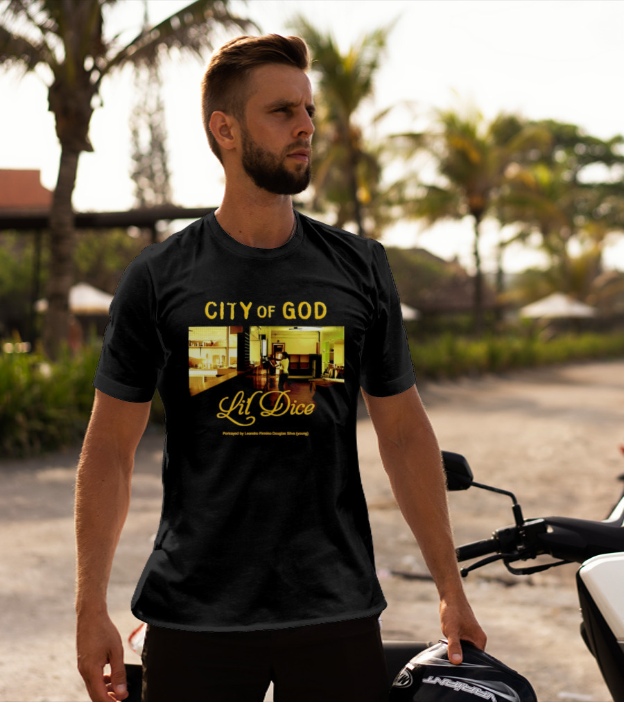 City Of God Lil Dice Leandro Firmino Douglas Silva T-Shirt