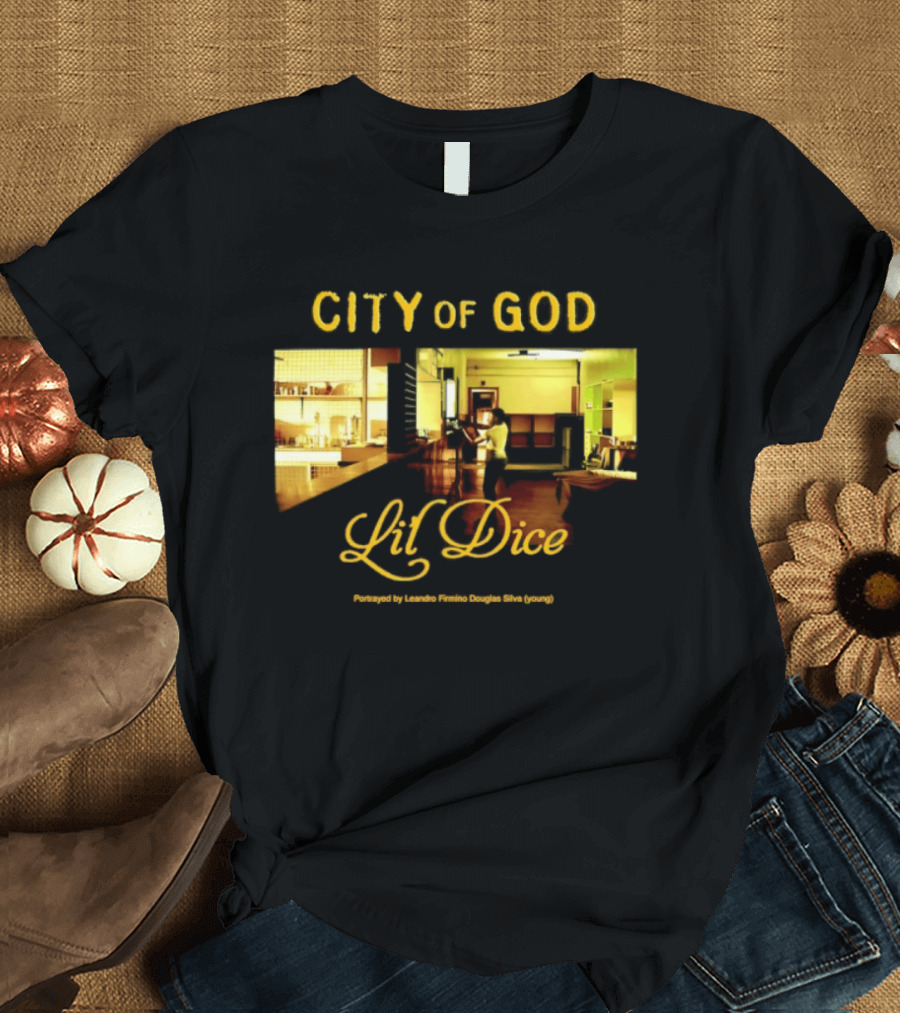 City Of God Lil Dice Leandro Firmino Douglas Silva T-Shirt