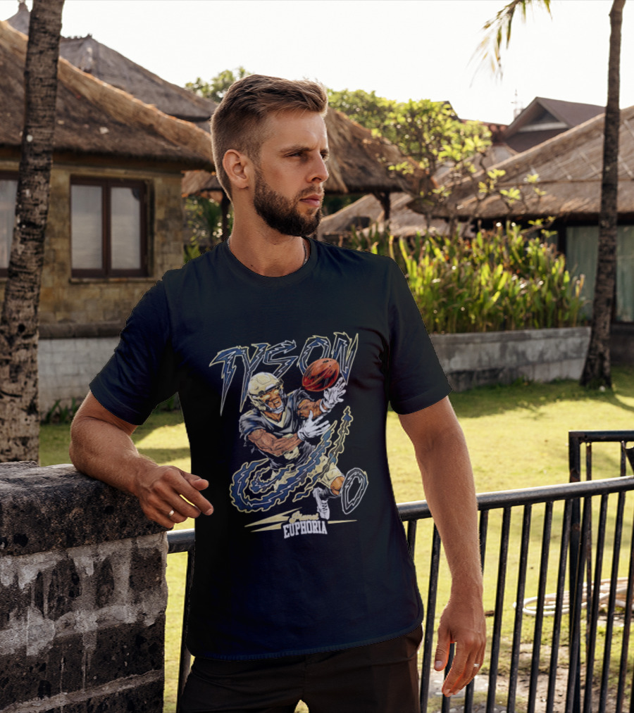 Tyson 0 Catching Football New Orleans Saints 2026 Season T-Shirt