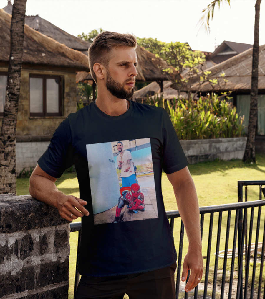 BA MO LaMelo Ball Spider Man T-Shirt