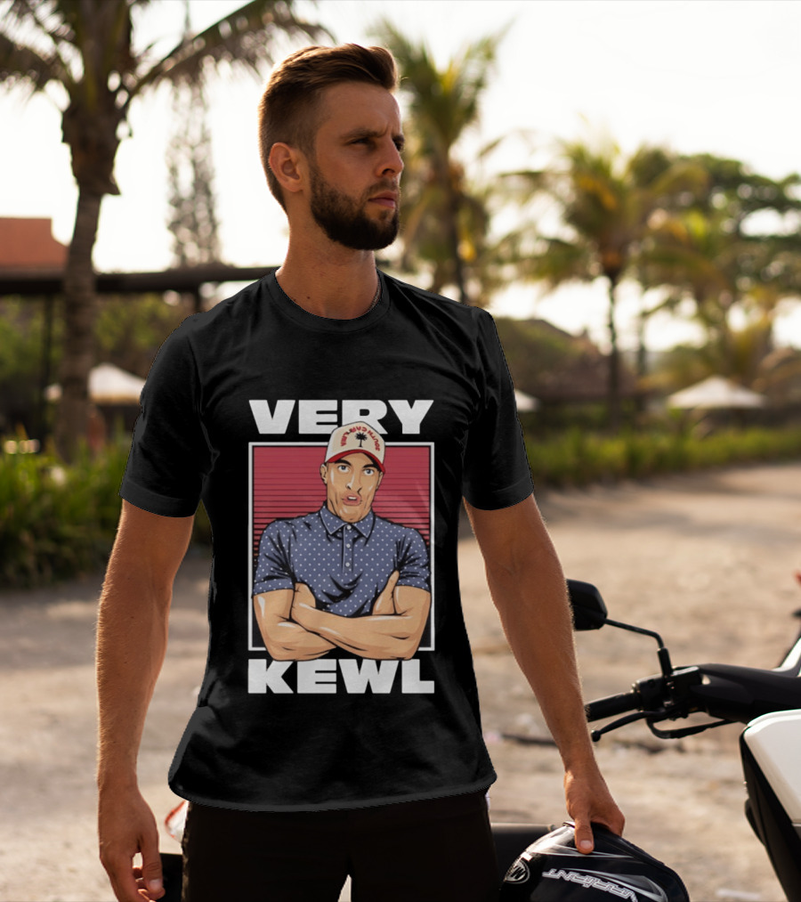Very Kewl PE Guy Palm Tree Hat T-Shirt