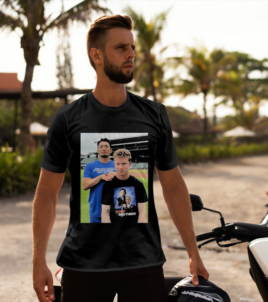 Seiya Suzuki Pete Crow Armstrong Step Brothers Baseball Humor T-Shirt