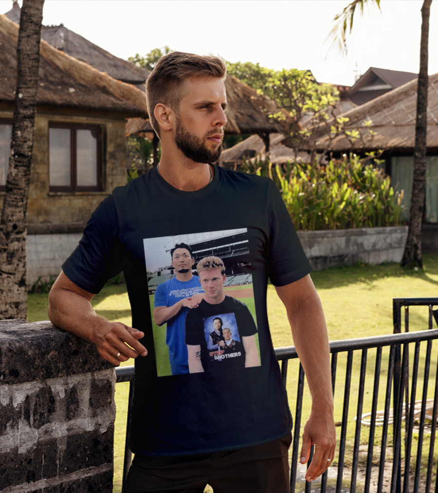 Seiya Suzuki Pete Crow Armstrong Step Brothers Baseball Humor T-Shirt