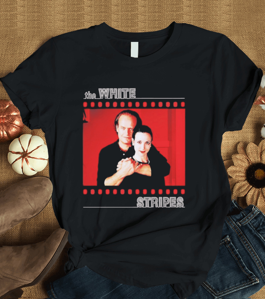 The White Stripes Black Math Kelsey Grammer Frasier Spoof T-Shirt