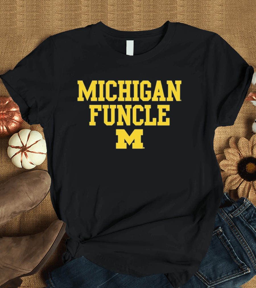 Michigan Wolverines Funcle M NCAA 2026 T-Shirt