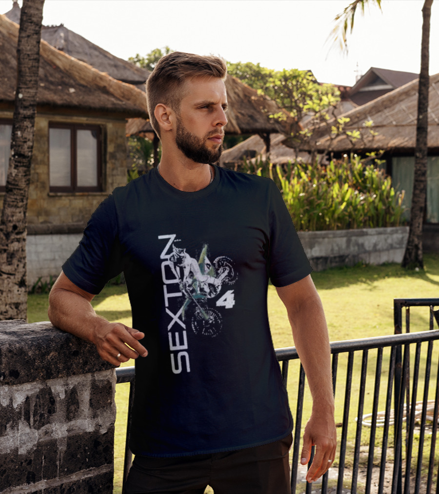 Kawasaki Chase Sexton Motocross Rider Racing T-Shirt