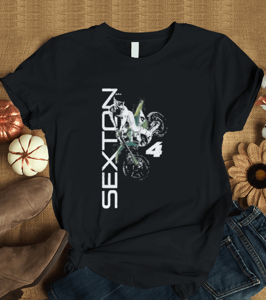 Kawasaki Chase Sexton Motocross Rider Racing T-Shirt