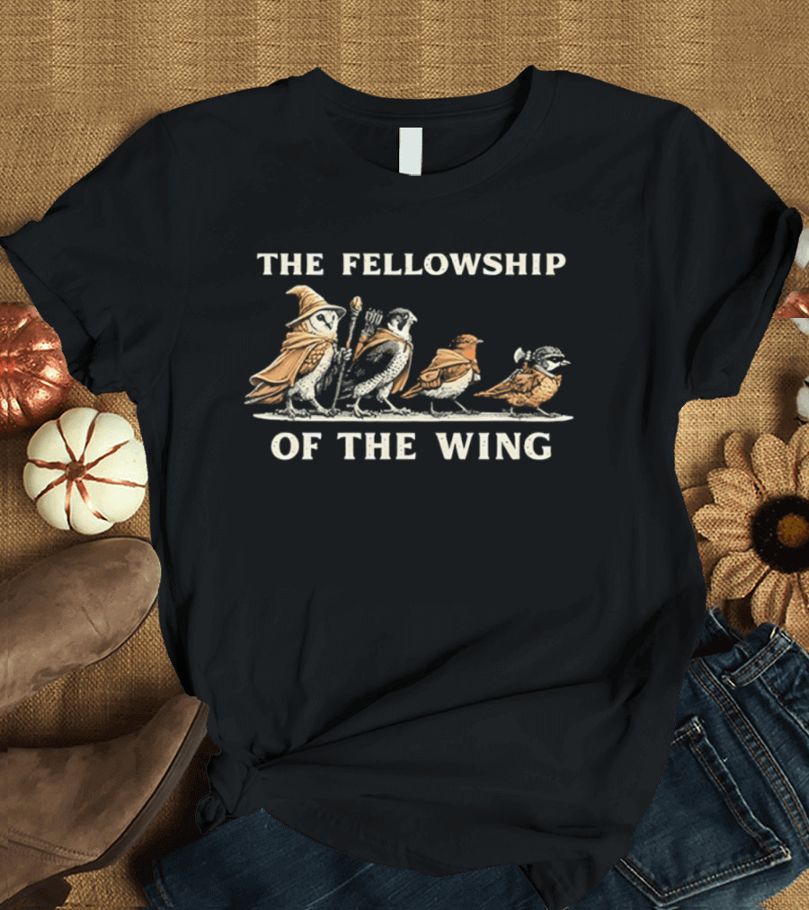 The Fellowship Of The Wing Lord Of The Rings Birds T-Shirt