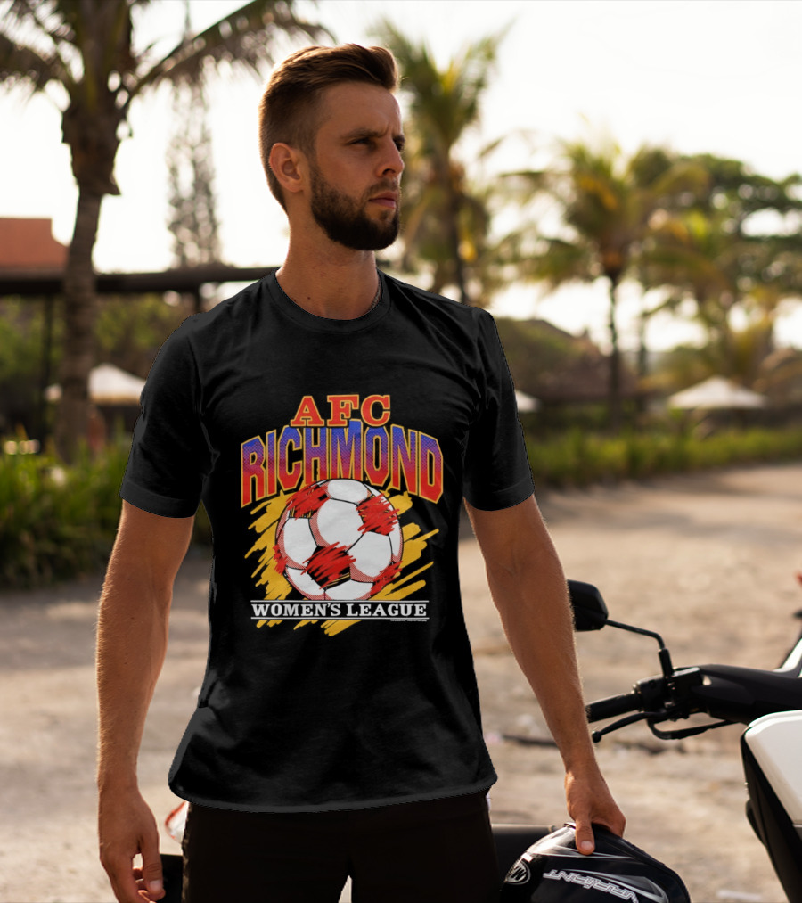 Ted Lasso AFC Richmond Women's League Soccer Ball T-Shirt