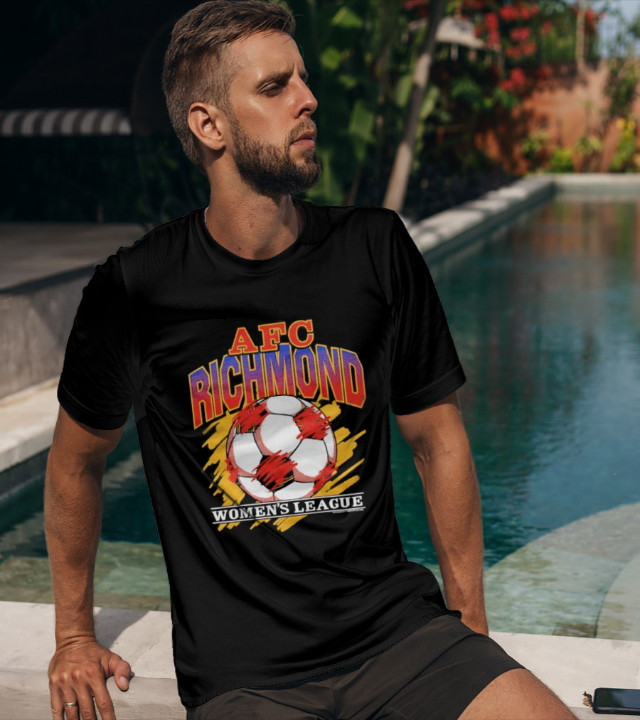 Ted Lasso AFC Richmond Women's League Soccer Ball T-Shirt