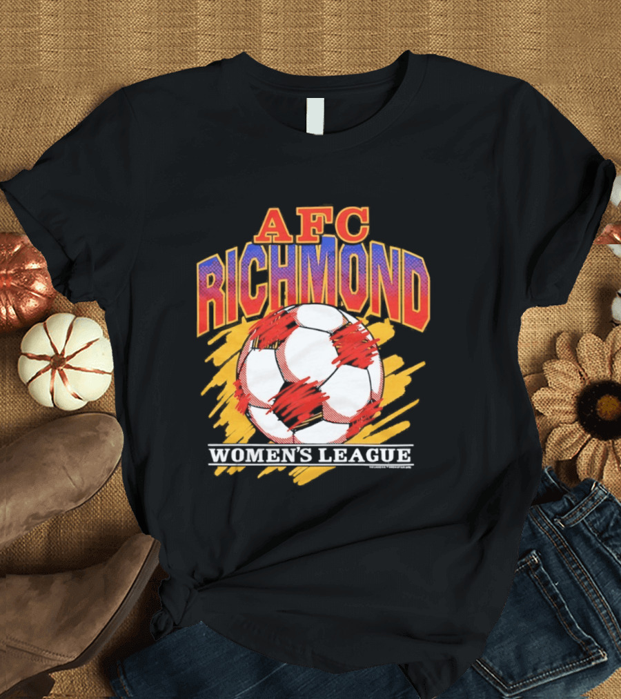 Ted Lasso AFC Richmond Women's League Soccer Ball T-Shirt
