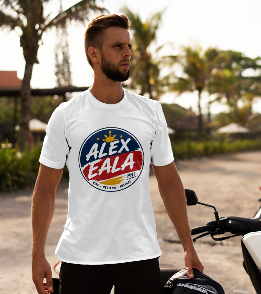 Alex Eala Rise Believe Inspire PHI Sun And Stars T-Shirt