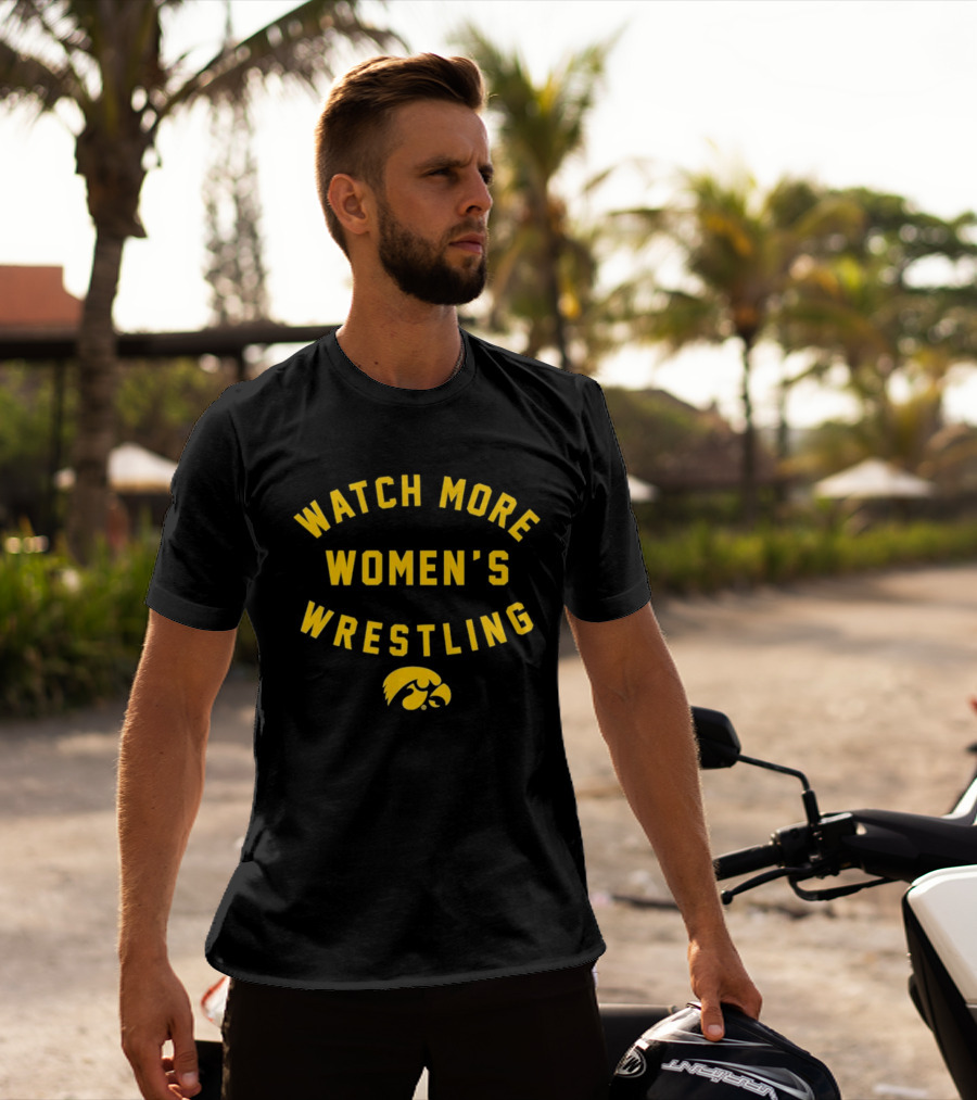 Iowa Hawkeyes More Women's Wrestling Support T-Shirt