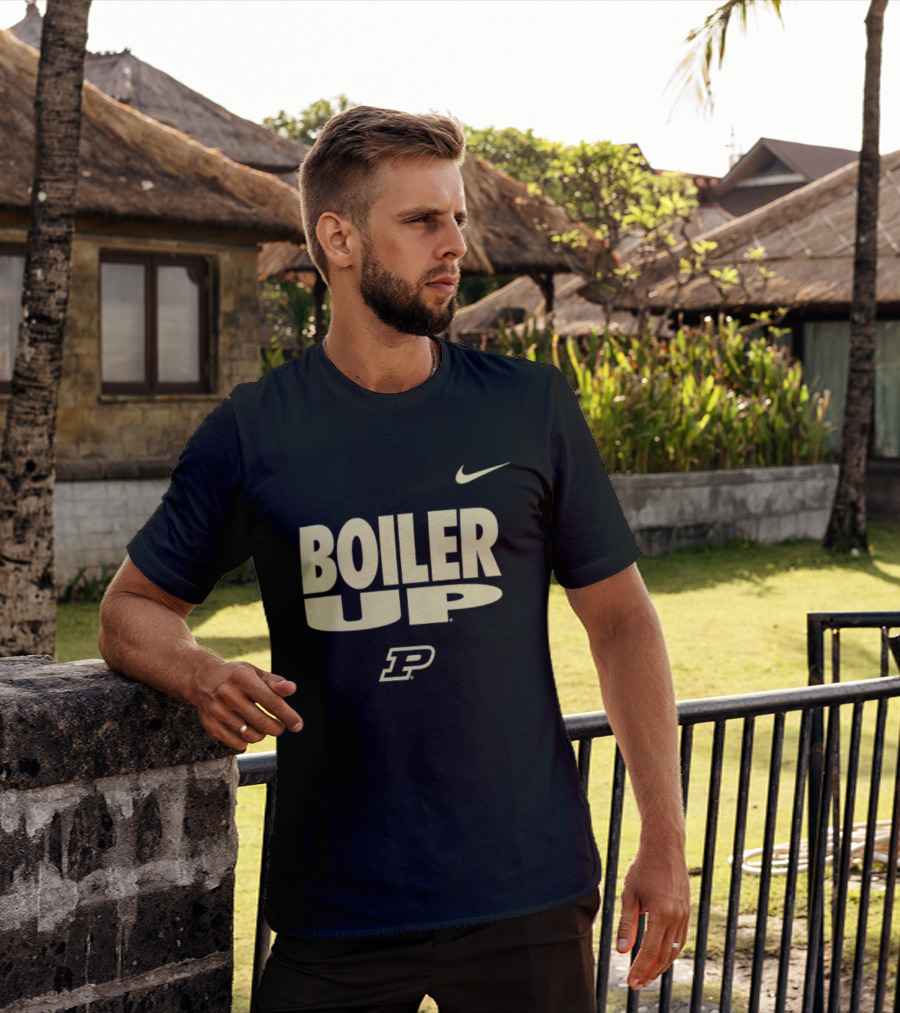 Purdue Boilermakers Boiler Up Nike P T-Shirt