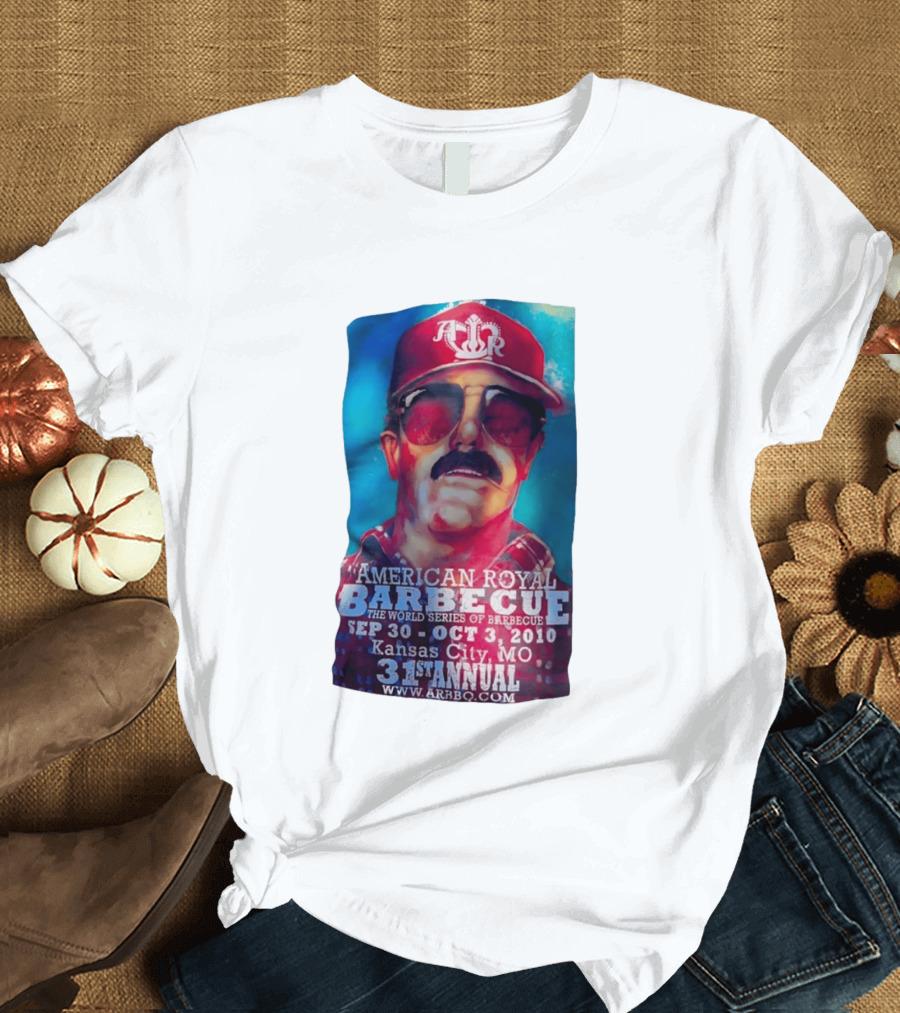 Dale Earnhardt American Royal Barbecue 2010 Kansas City Sep 30 Oct 3 31st Annual T-Shirt
