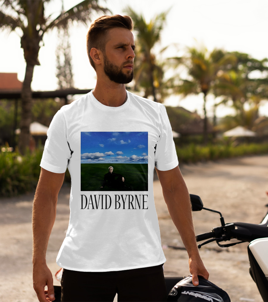 David Byrne Windows Wallpaper Meme T-Shirt