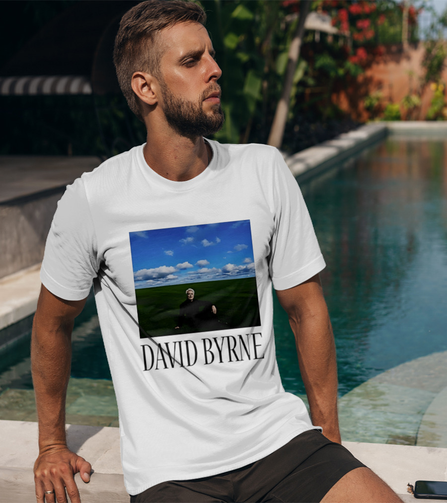 David Byrne Windows Wallpaper Meme T-Shirt