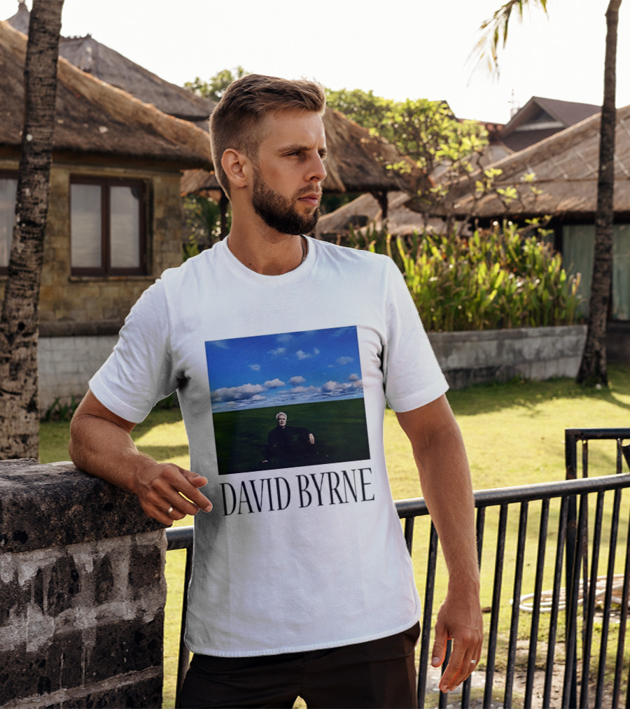 David Byrne Windows Wallpaper Meme T-Shirt