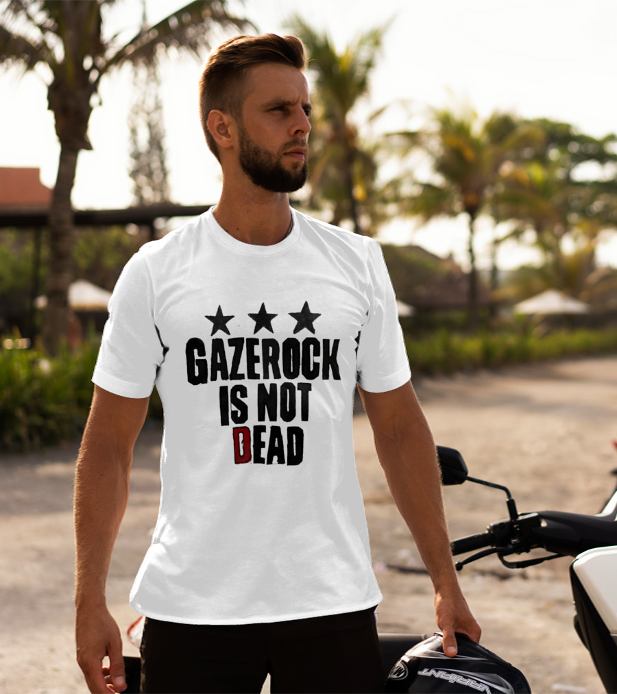 Gazerock Is Not Dead Stars T-Shirt