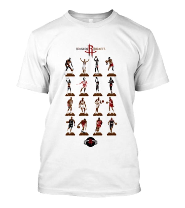 Houston Rockets Legends Hall Houston Rockets Basketball T-Shirt