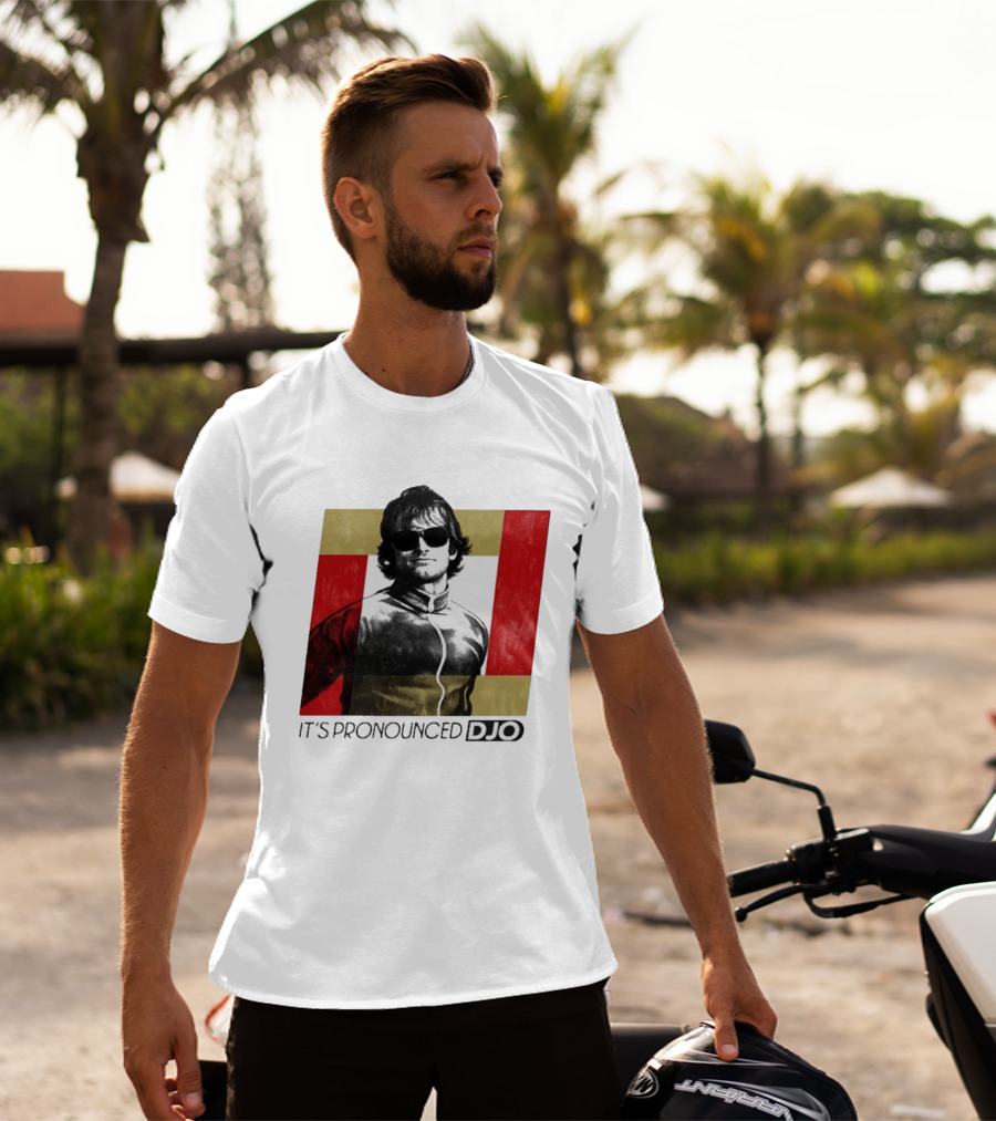 It's Pronounced Djo With Retro Style Sunglasses T-Shirt