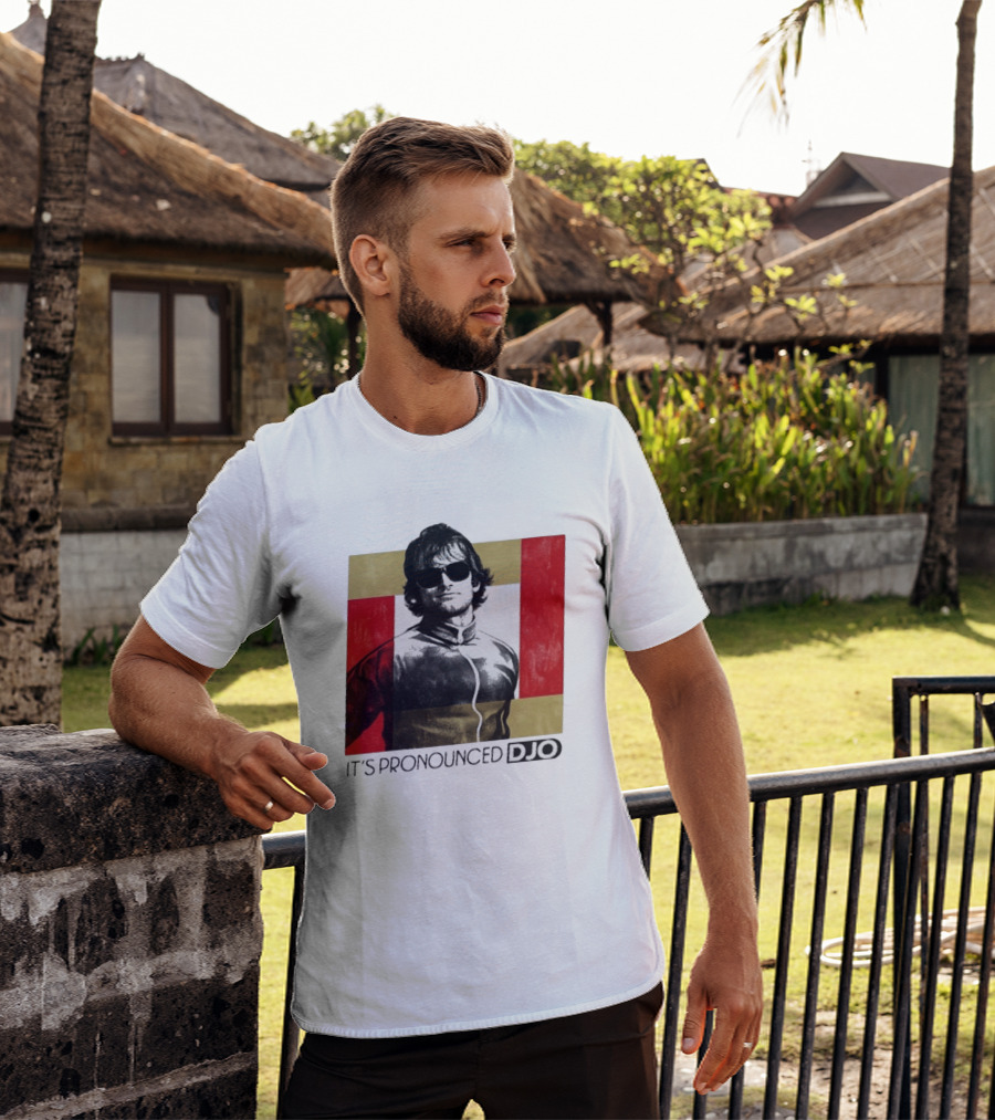 It's Pronounced Djo With Retro Style Sunglasses T-Shirt