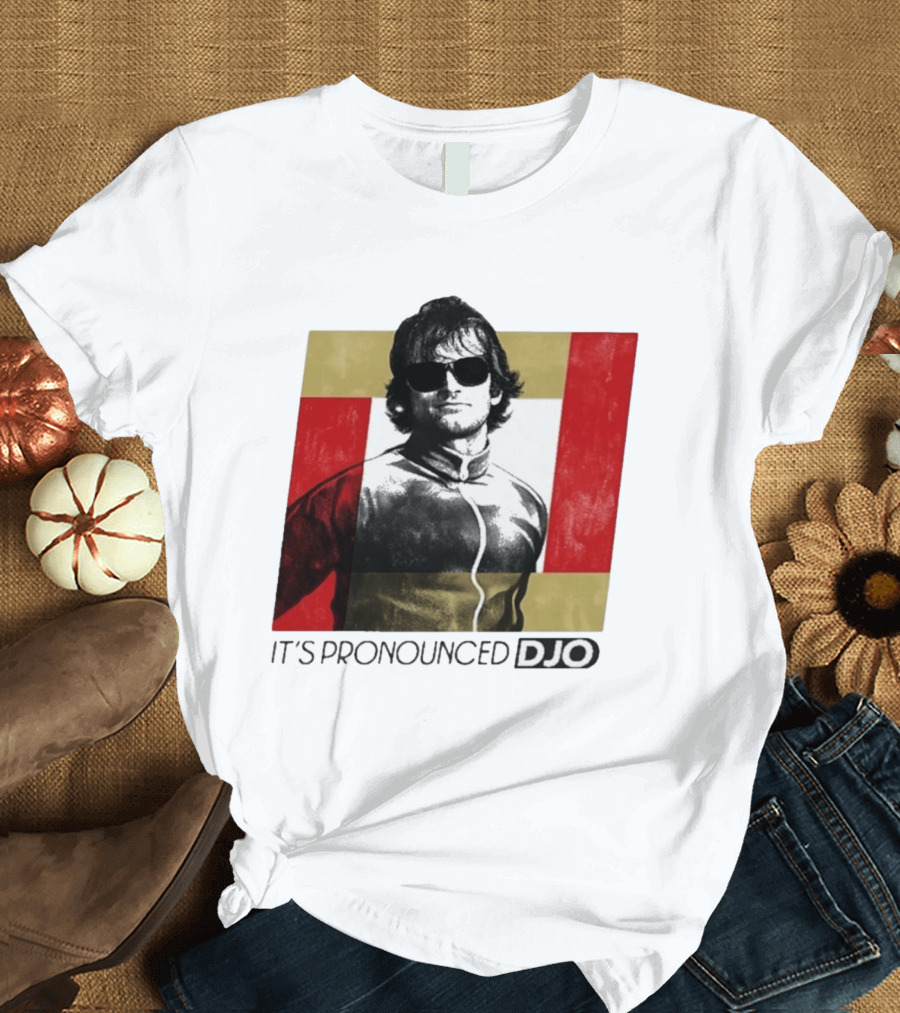 It's Pronounced Djo With Retro Style Sunglasses T-Shirt