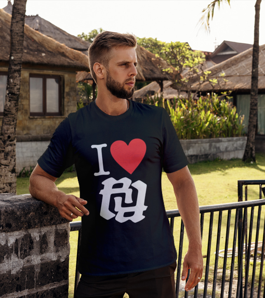 I Heart RR White T-Shirt