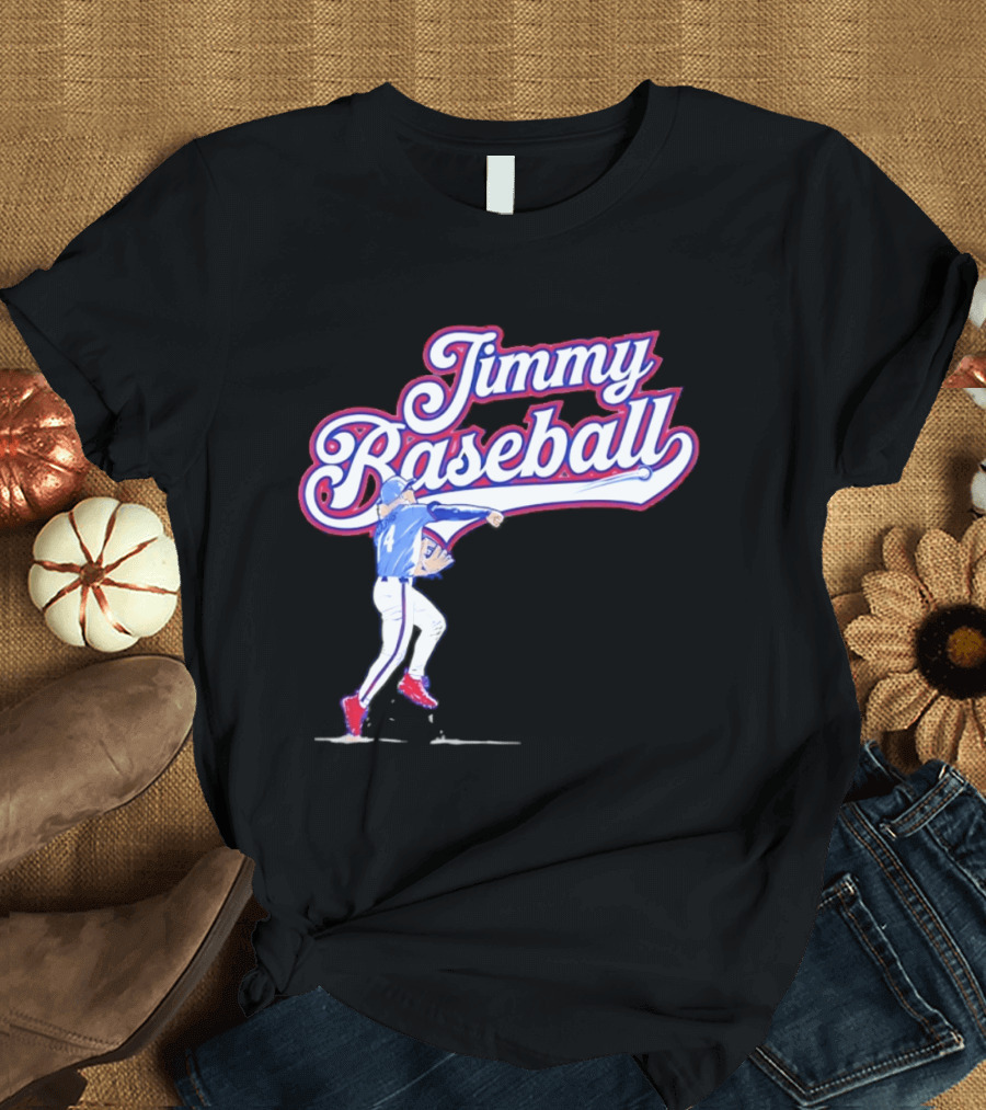 Jimmy Baseball Atlanta Braves MLB Season 2026 Jim Jarvis T-Shirt
