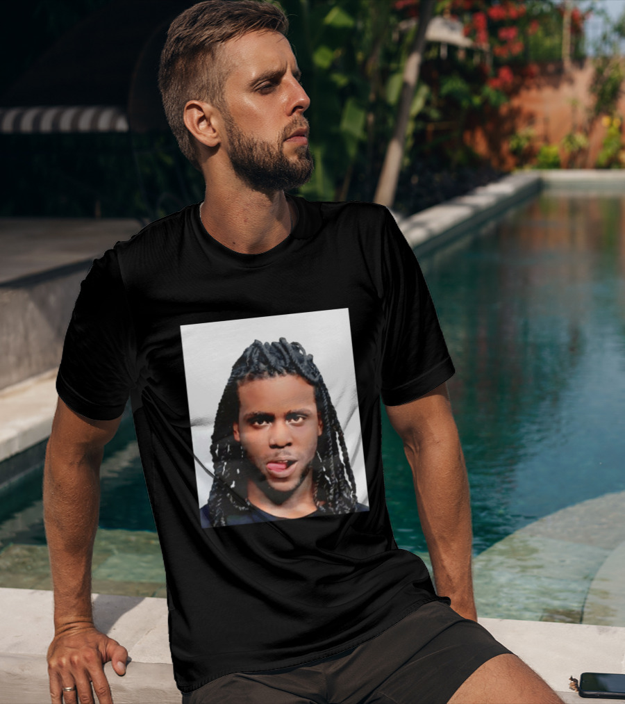 Chief Keef Shot Photo Dreadlocks Tongue Out T-Shirt