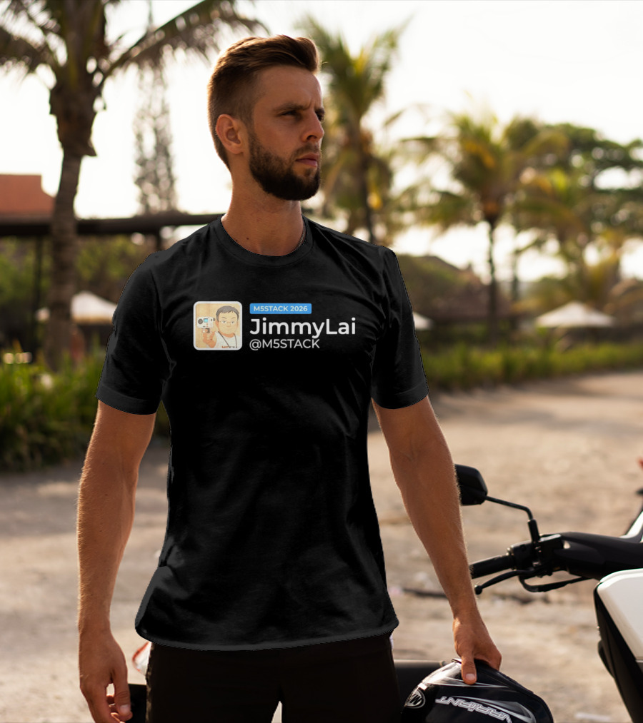 M5STACK 2026 Jimmy Lai M5Stack T-Shirt