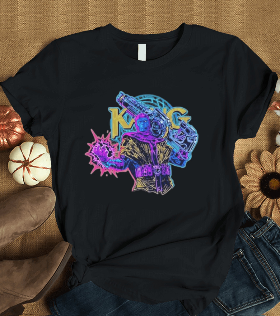 Kang The Conqueror Cinematic King Power Burst T-Shirt