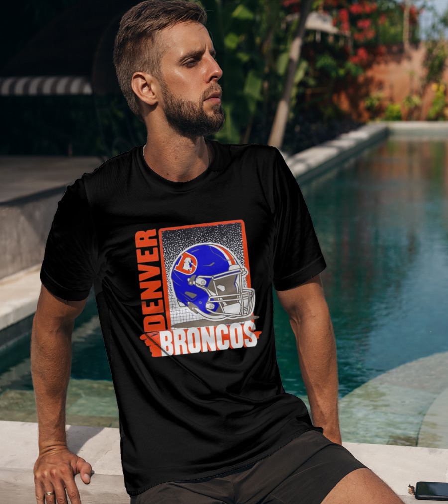 Denver Broncos 2026 Season Helmet T-Shirt