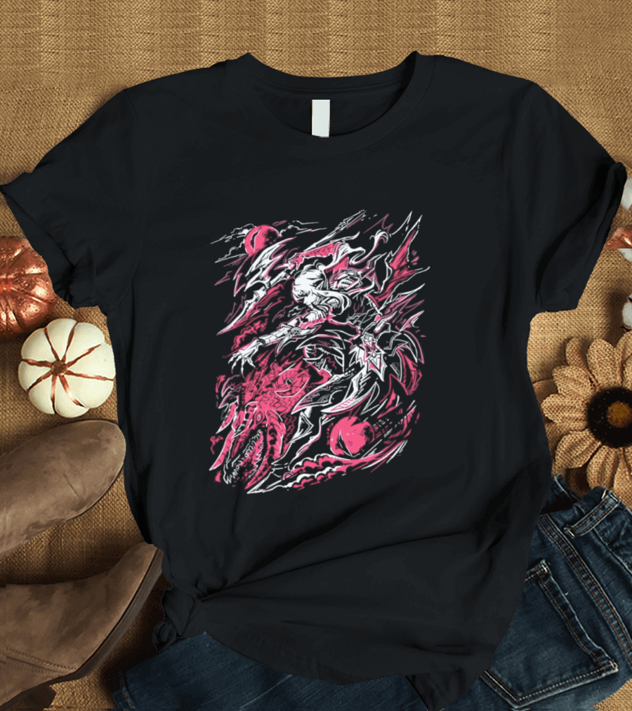 Dragon's Chosen Final Fantasy XIV Abstract Fantasy T-Shirt