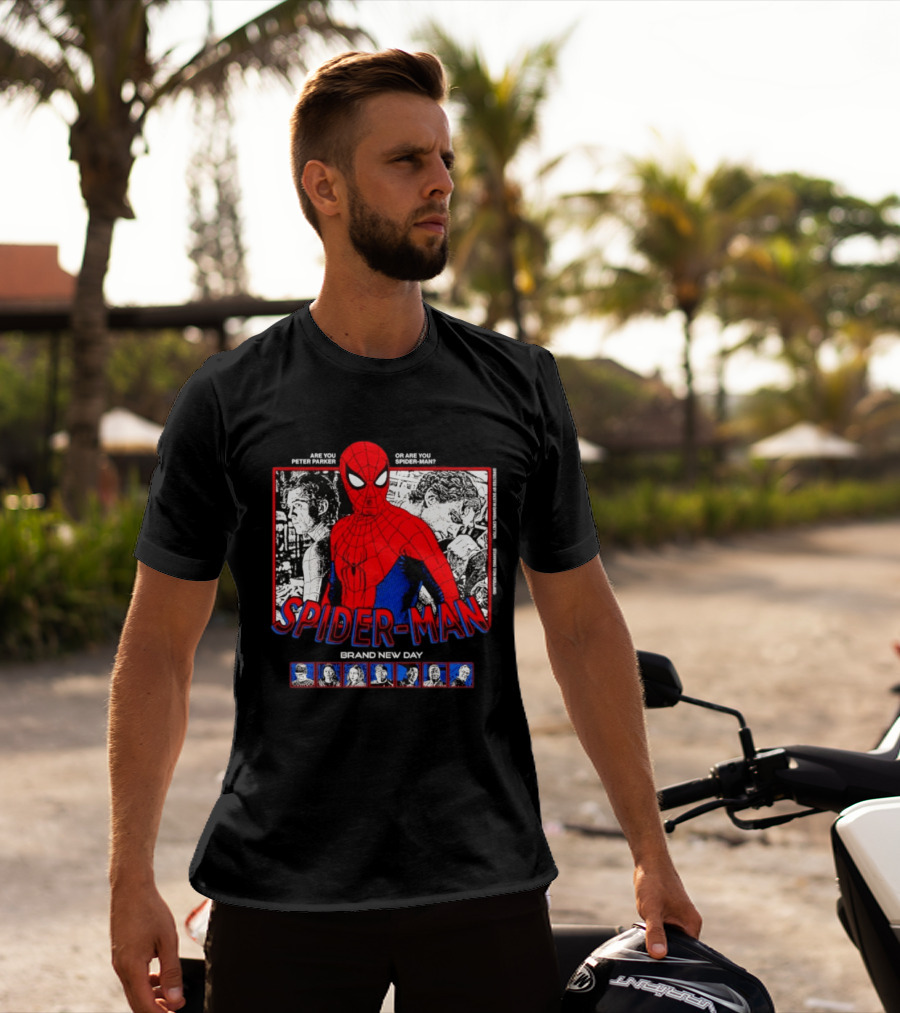 Spider Man Brand New Day Are You Peter Parker Or Are You Spider Man T-Shirt