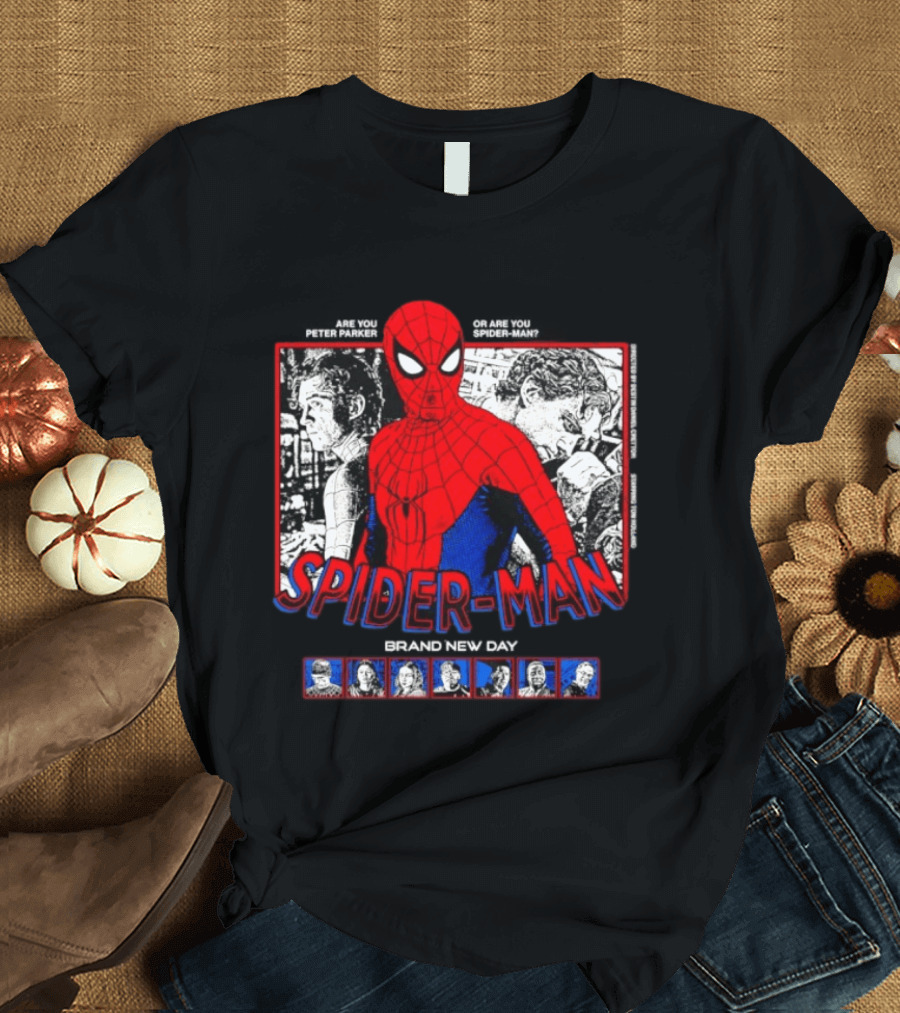 Spider Man Brand New Day Are You Peter Parker Or Are You Spider Man T-Shirt